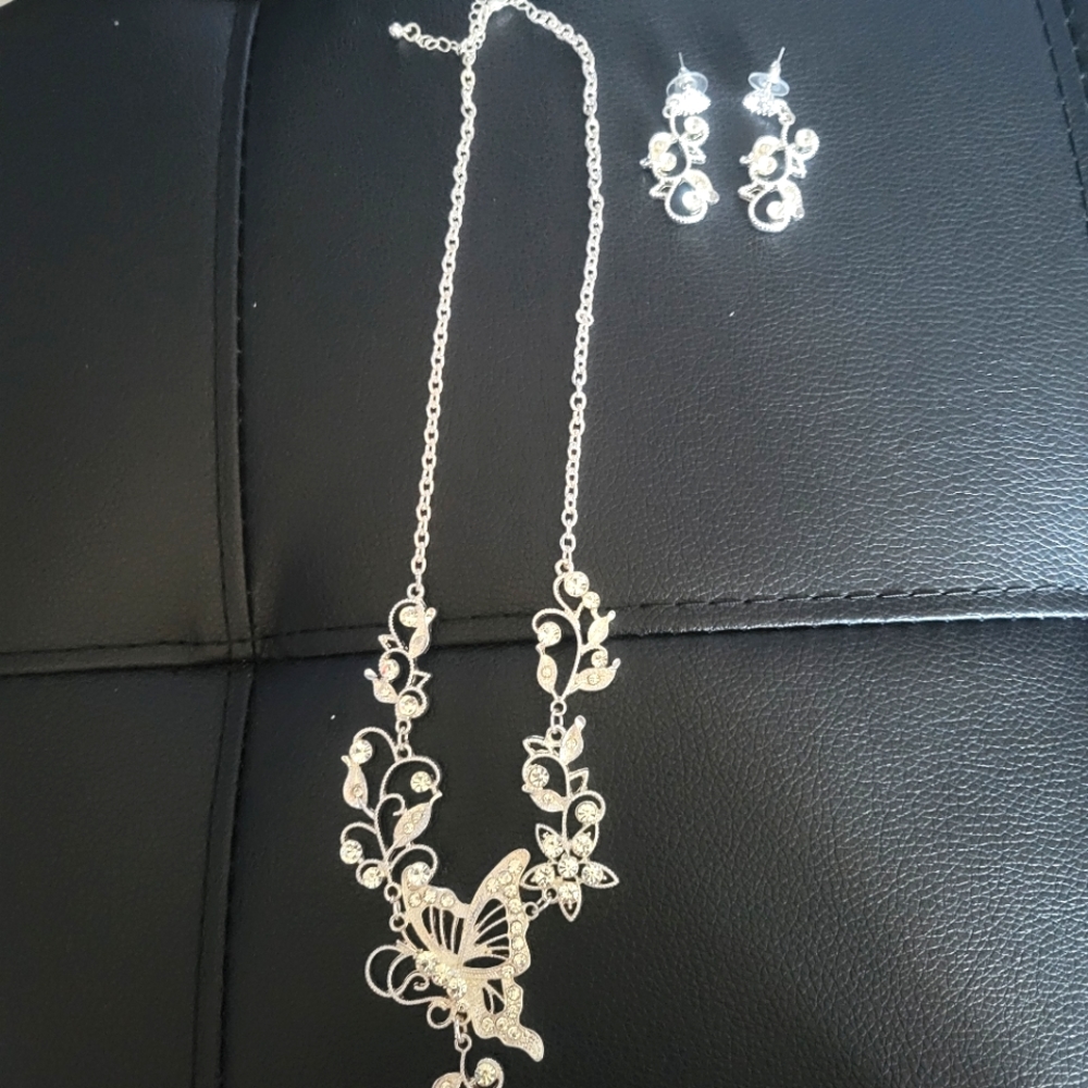 Fantasy silver Butterfly